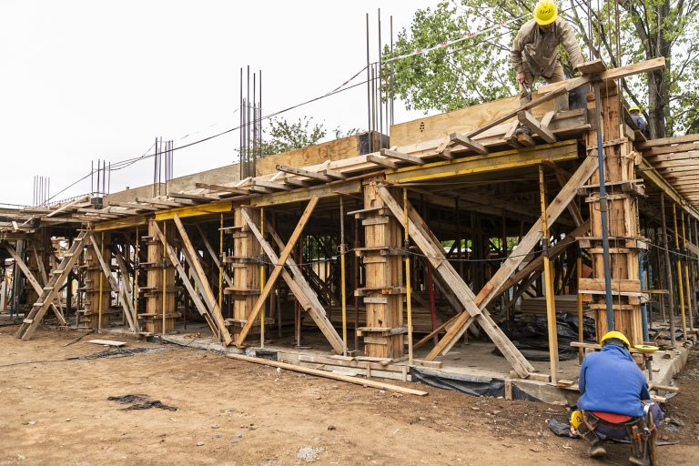 Avanzan las obras en el Instituto de Formación Docente Nº41