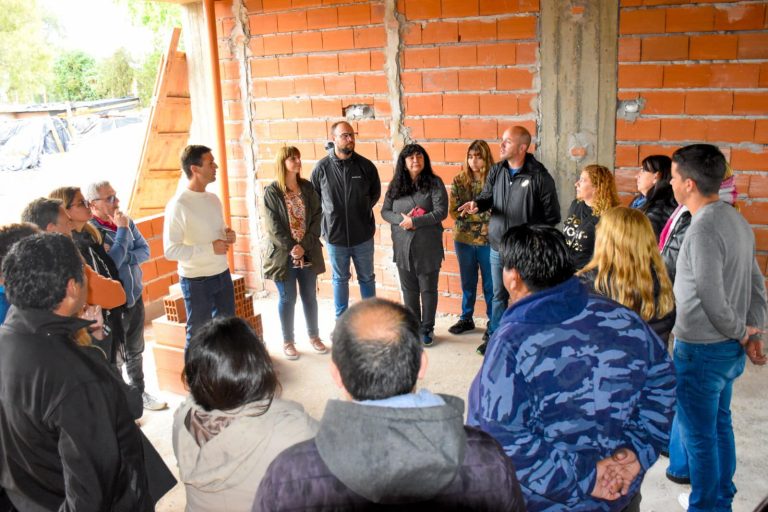 Avanza construcción de escuela en Alejandro Korn