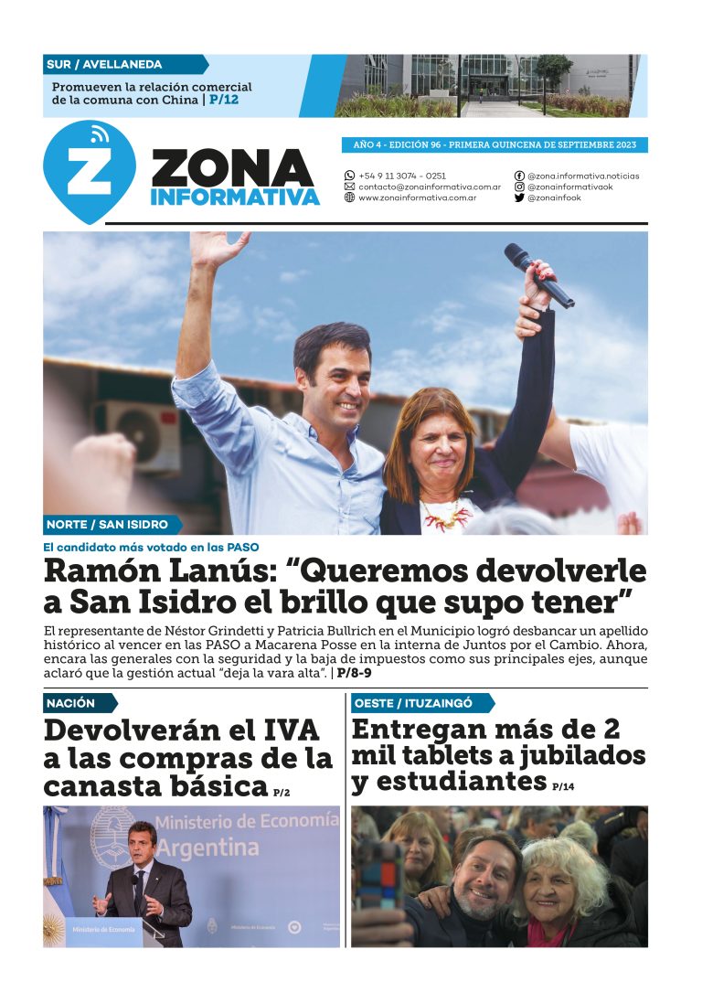 Zona Informativa 1° Quincena de Septiembre