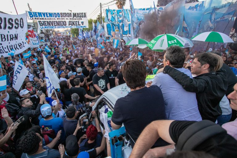 Caravana en apoyo a Unión por la Patria en La Matanza 