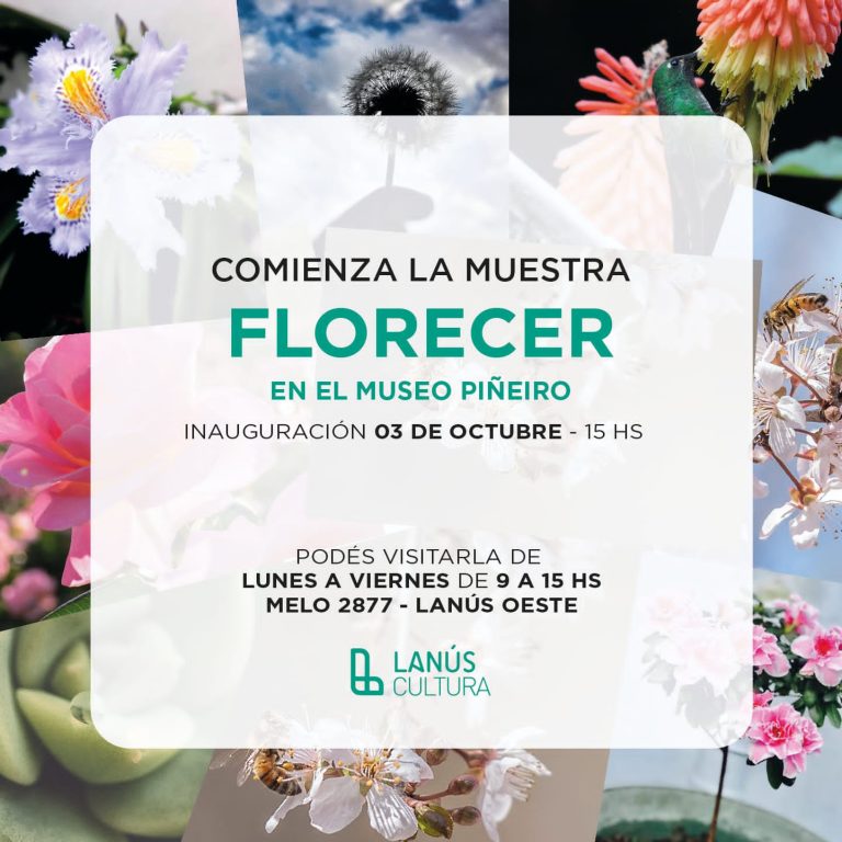 Lanús inauguró la Muestra Fotográfica Florecer