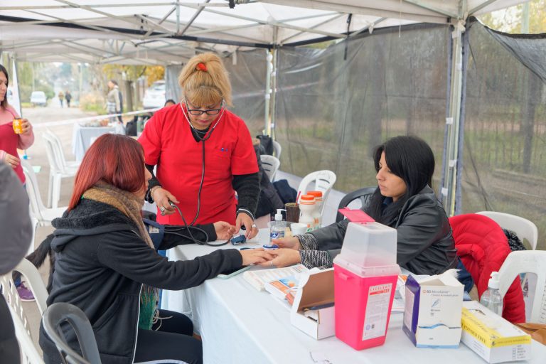 Jornada integral de salud en Barrio Bustillo