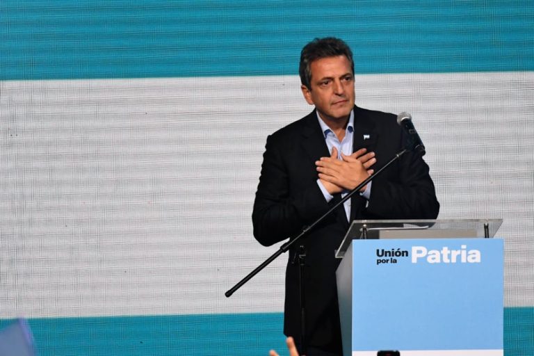 Sergio Massa celebró el triunfo y ratificó: “Voy a convocar a un gobierno de unidad nacional”