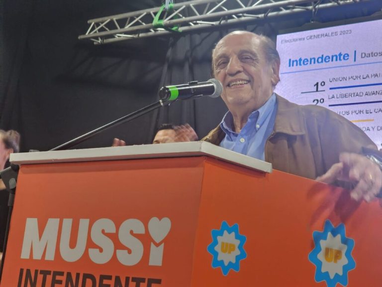 Juan José Mussi, sexta vez intendente de Berazategui