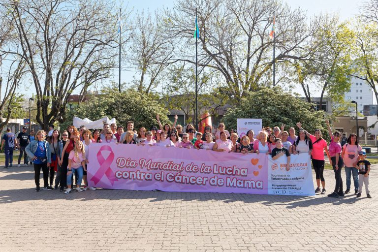 Jornada de concientización sobre cáncer de Mama en Berazategui
