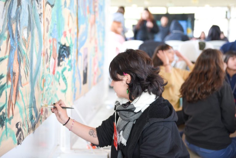 Scholas Ocurrentes en Ituzaingó: más de 100 jóvenes se comprometieron con el bien común