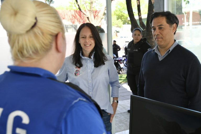 Vicente López sumó un destacamento policial en la Plaza Güemes de Munro