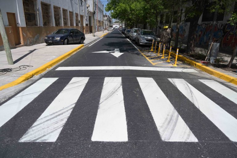 San Martín completó la obra de la calle Francia en el marco del Proyecto Internacional Conexus