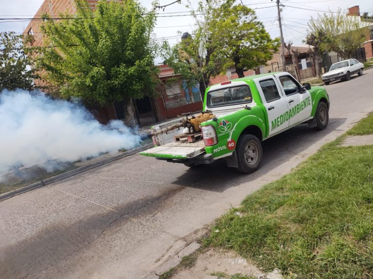 Fumigación en El Jagüel