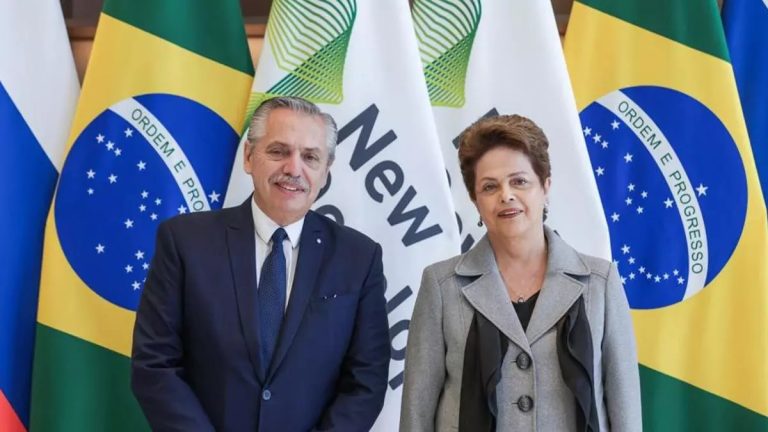 Alberto Fernández se reunió con Dilma Rousseff y Argentina adhirió al banco de los BRICS