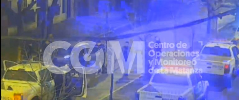 Gracias a las cámaras de seguridad se frustró un robo en La Matanza