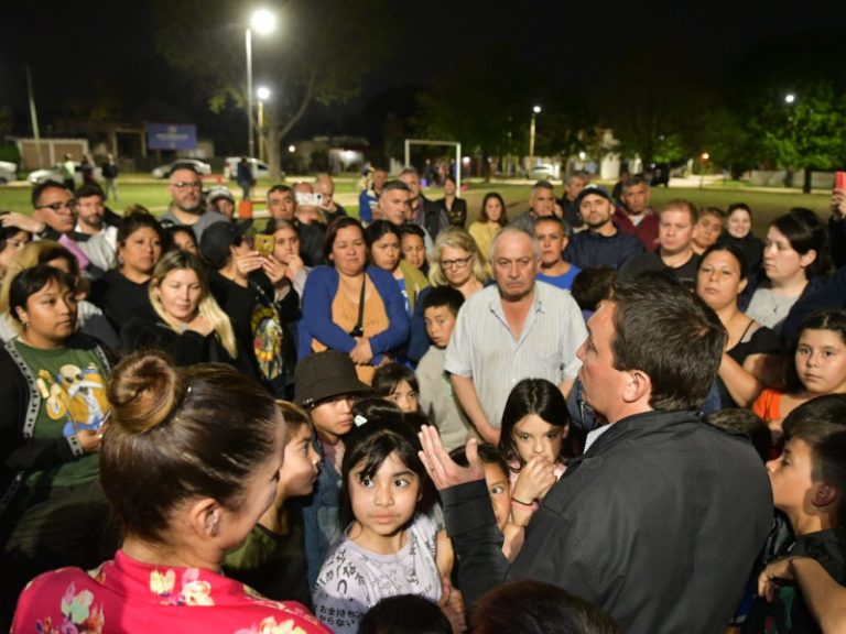 Reconversión de alumbrado público en Monte Cudine