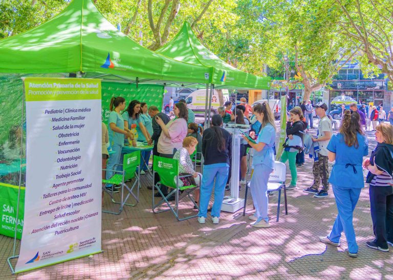 Los sanfernandinos se realizaron controles en el Día Mundial de la Diabetes
