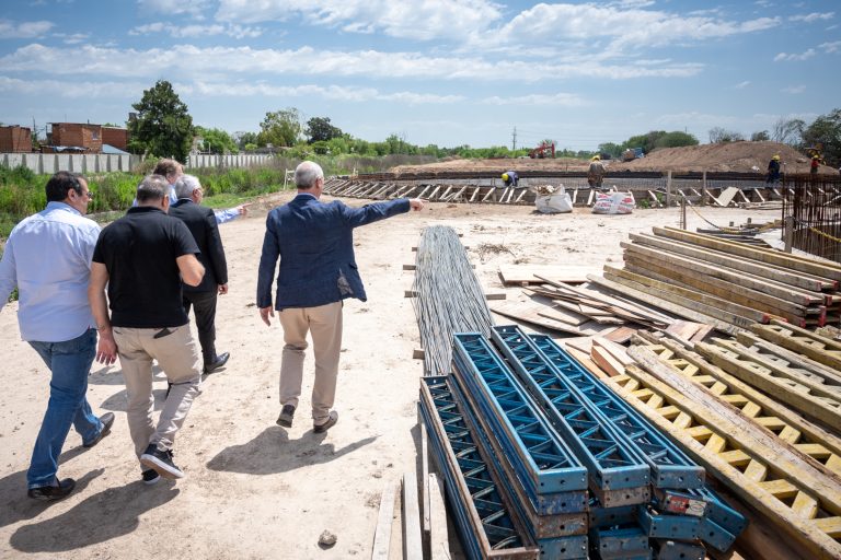Construyen planta de tratamiento de efluentes en General Pacheco