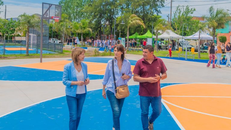 San Fernando renovó la Plaza “Malvinas Argentinas”