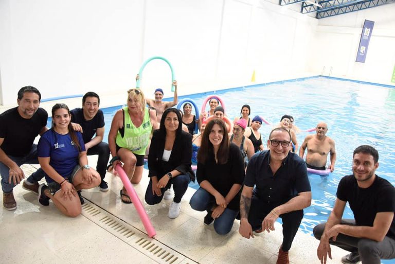 Nardini, Correa y Vivona encabezaron la reapertura del Gimnasio Municipal de Malvinas Argentinas