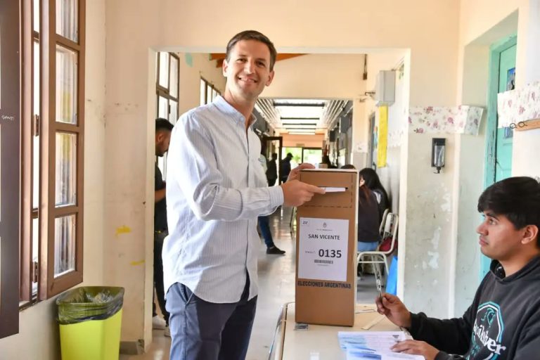Mantegazza votó en Alejandro Korn