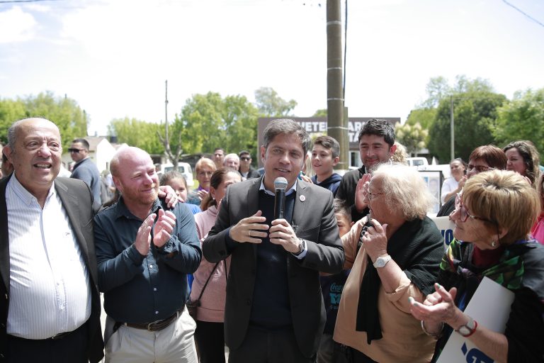Kicillof inauguró la nueva Estación Transformadora Vivoratá