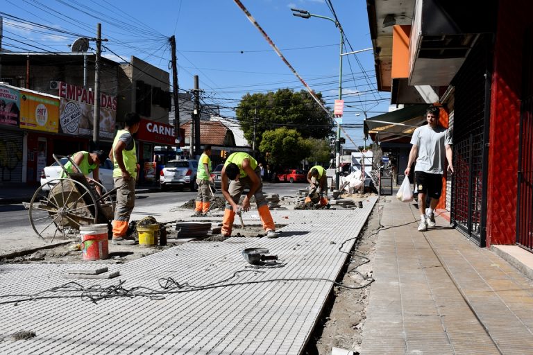 Avanzan las obras en el centro de San Antonio de Padua