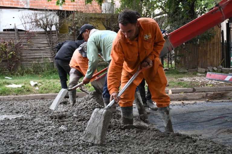 Avanzan las obras en todas las localidades de Morón