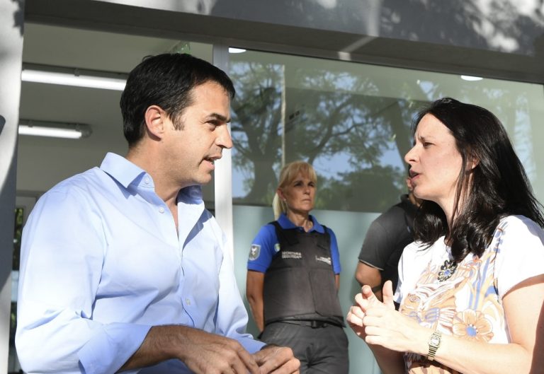 Soledad Martínez recibió a Ramón Lanús en Vicente López
