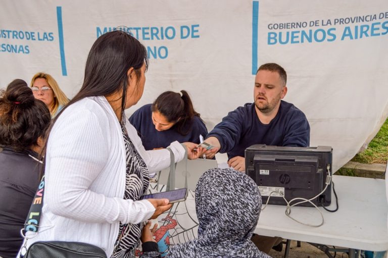 Se realizó un operativo de documentación en José C. Paz