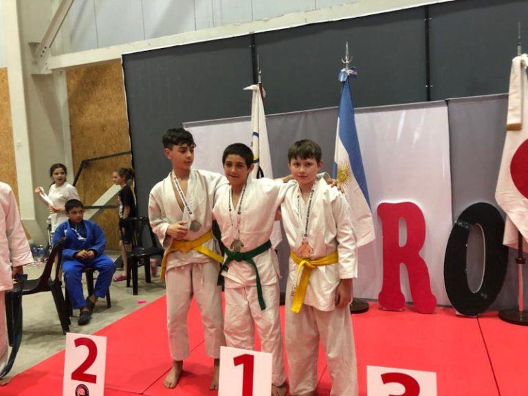 Medallas para el judo de Florencio Varela