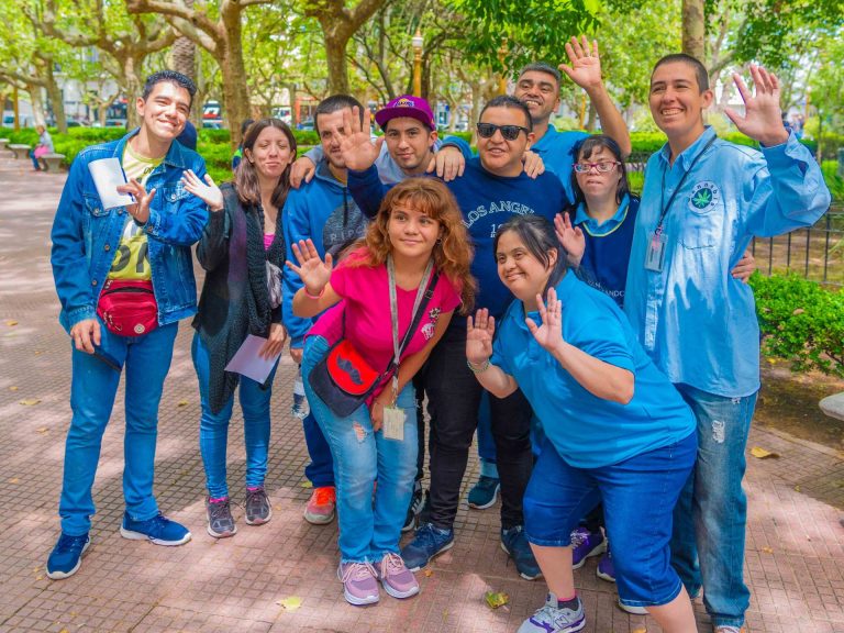 San Fernando conmemoró el Día de las Personas con Discapacidad con una actividad en la plaza Mitre