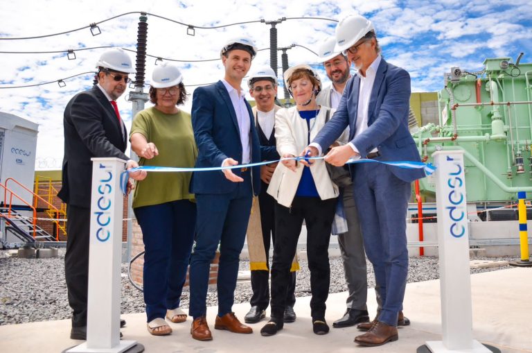 Inauguran subestación eléctrica en San Vicente