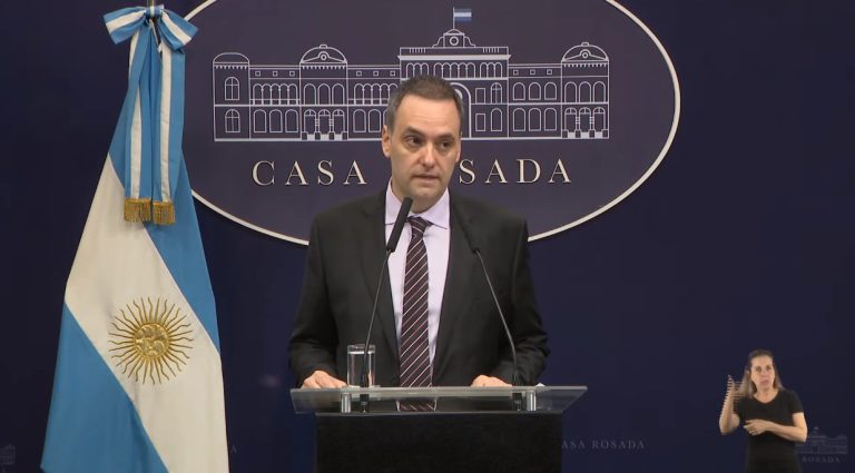 El gobierno, sobre las manifestaciones: “La decisión está tomada y es hacer cumplir la ley”