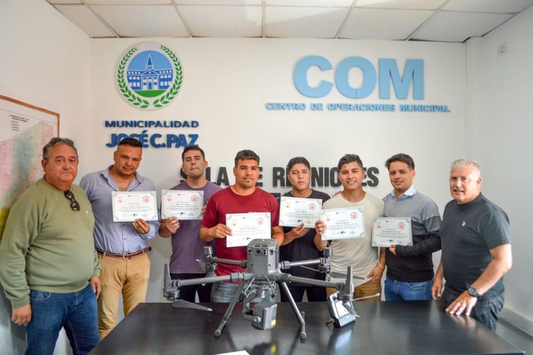 José C. Paz avanza en la incorporación de tecnología para la seguridad