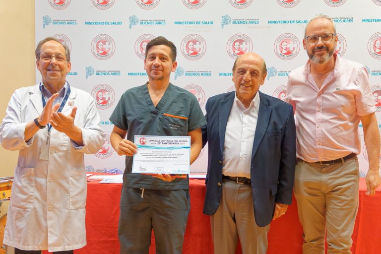 Mussi reconoció a trabajadores de la salud de Berazategui