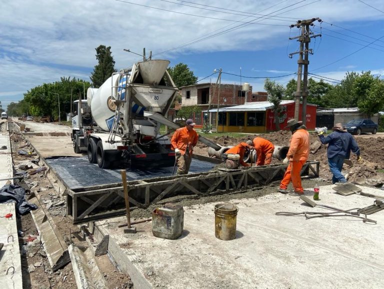 Avanza obra en avenida 139