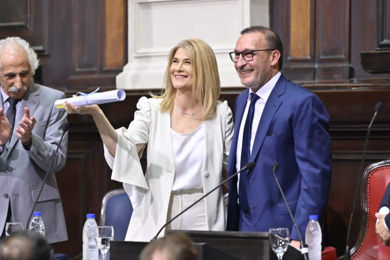 Vivona presidió la Asamblea Legislativa provincial y proclamó la fórmula Kicillof-Magario