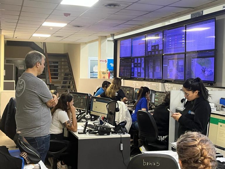 Trabajos en Almirante Brown luego del temporal