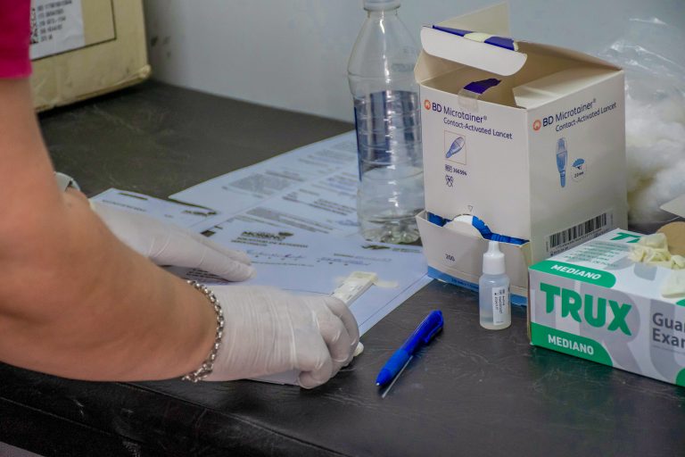 Moreno tiene un programa de atención integral para personas con VIH y tuberculosis