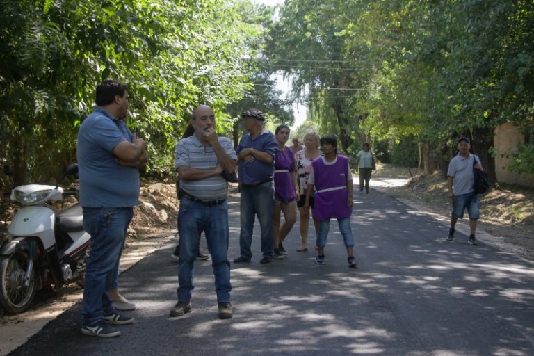 Avanzan obras viales en Marcos Paz