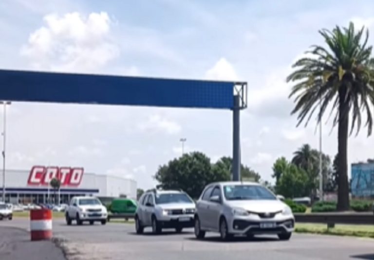 Gastón Granados supervisó las obras en la Ruta 58
