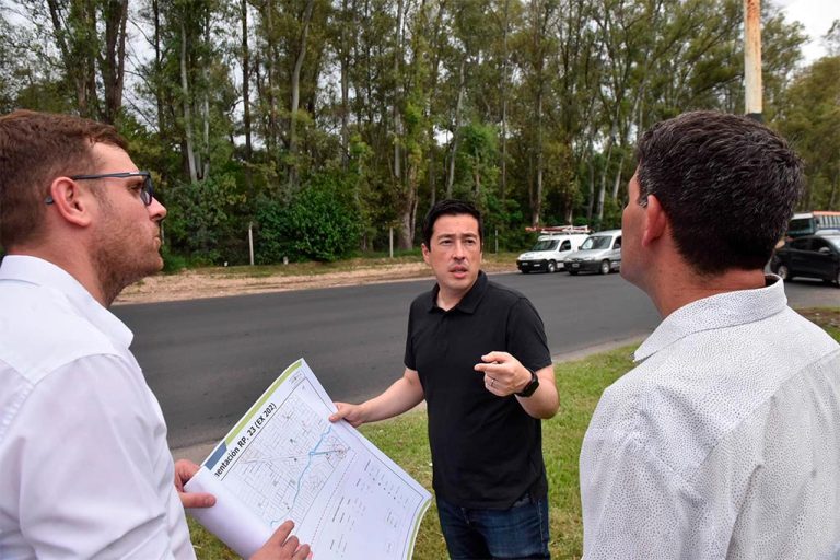 Avanza repavimentación en Ruta Provincial 23
