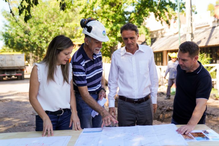 Avanzan obras hidráulicas en Ituzaingó