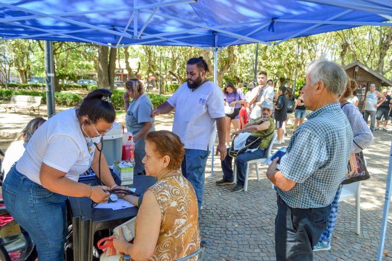 Se realizó un operativo socio sanitario en José C. Paz