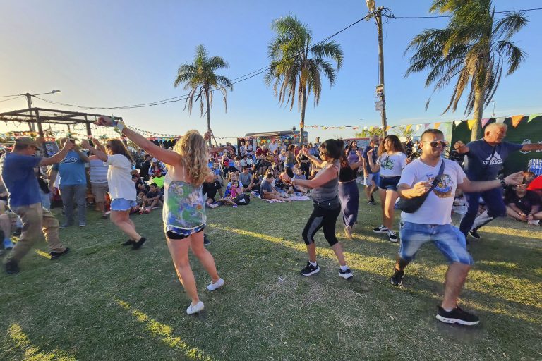 Festival de folclore en Hudson
