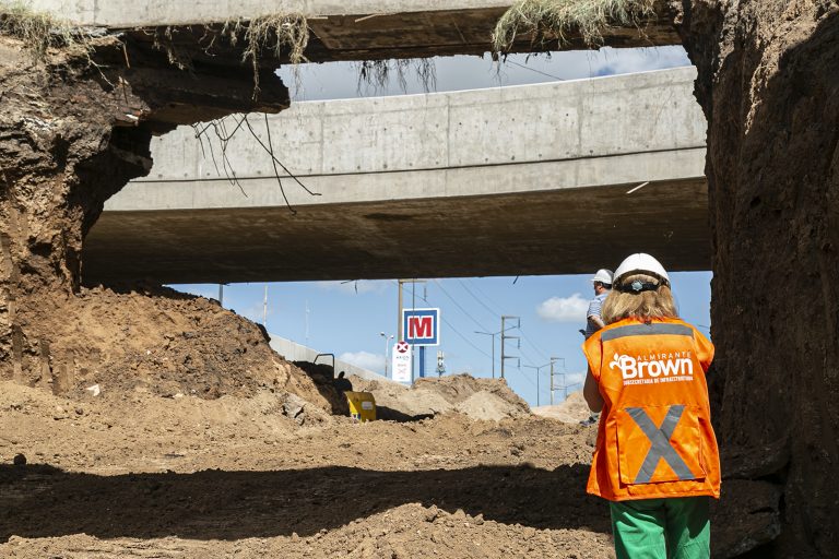 Abrieron el Túnel de la Ruta 4 por debajo de la Rotonda de Los Pinos