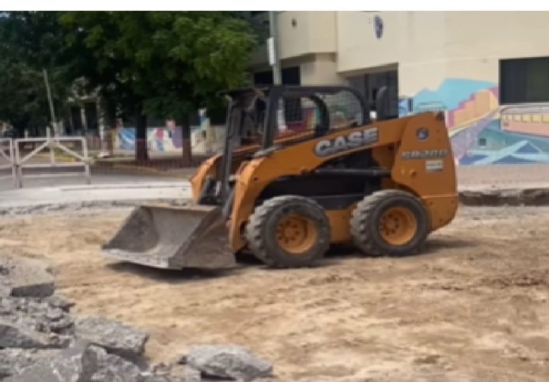 Avanzan las obras en el barrio Ate de Ezeiza