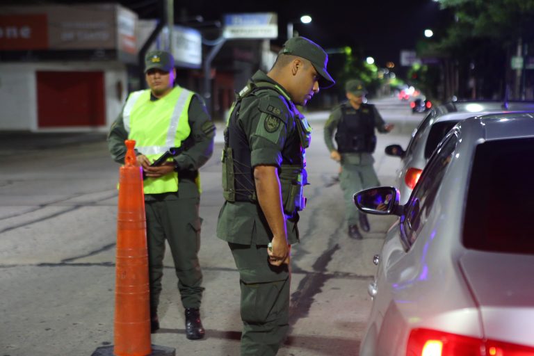 Operativo de seguridad vial en Monte Grande