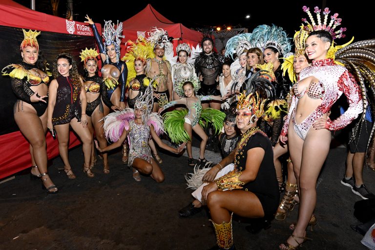 Miles de vecinos participaron de los Carnavales de Tigre