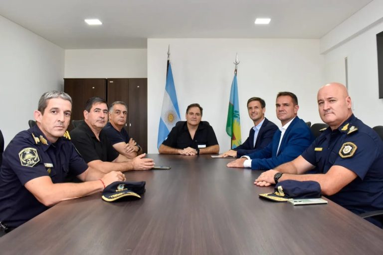 Mantegazza se reunió con Alonso para definir cuestiones de seguridad