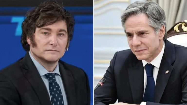 Milei se reunirá con el secretario de Estados de EEUU