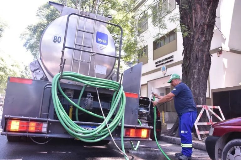 AySA reparó la Estación Elevadora Caballito y se restablece el servicio