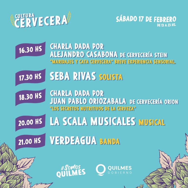 Presentarán evento de cultura cervecera en Quilmes